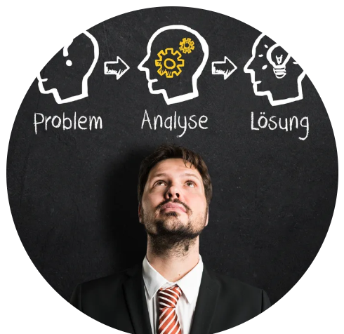 Strategic problem-solving approach from problem to solution